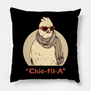 "Chic-fil-A" Retro Funny Pillow