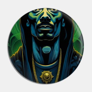 Snoop Doggy Fantacy Music Art T-Shirt Pin