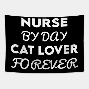 nurse cat Tapestry