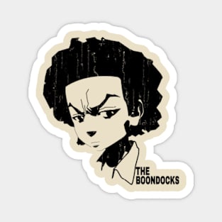 The Boondocks Siluet Magnet