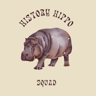 History Hippo (2) T-Shirt