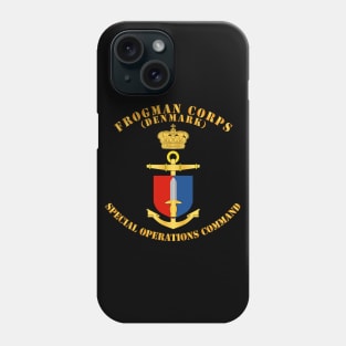 Denmark - Frogman Corps - Special Opns Command Phone Case