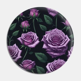 rose pattern, floral design Pin