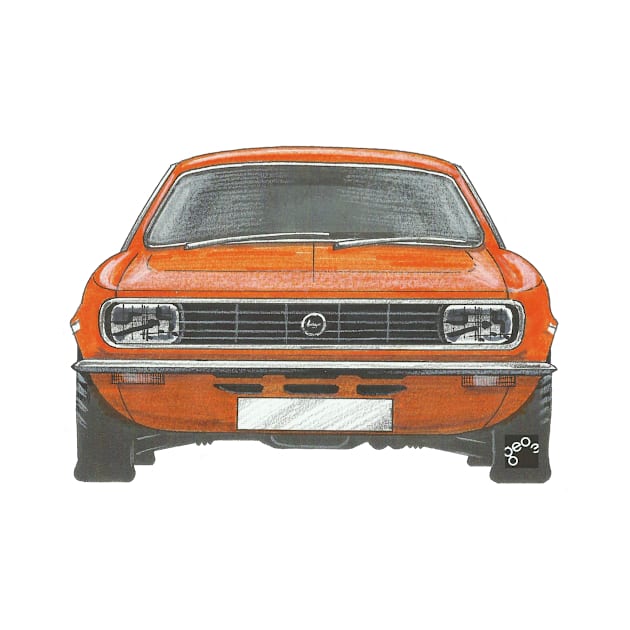 Geo3Doodles Hillman Avenger Doodle by Geo3doodles