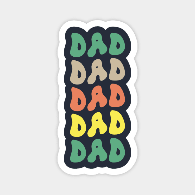 Parents' Day Dad Magnet by D_esigns