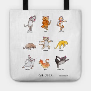 Cat Yoga Tote