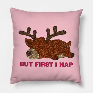 But First I Nap Pillow