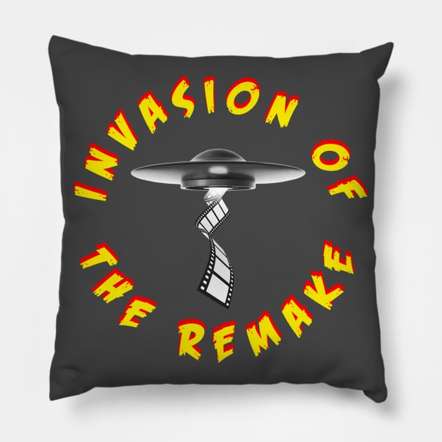 Invasion of the Remake Official Logo Pillow by Invasion of the Remake