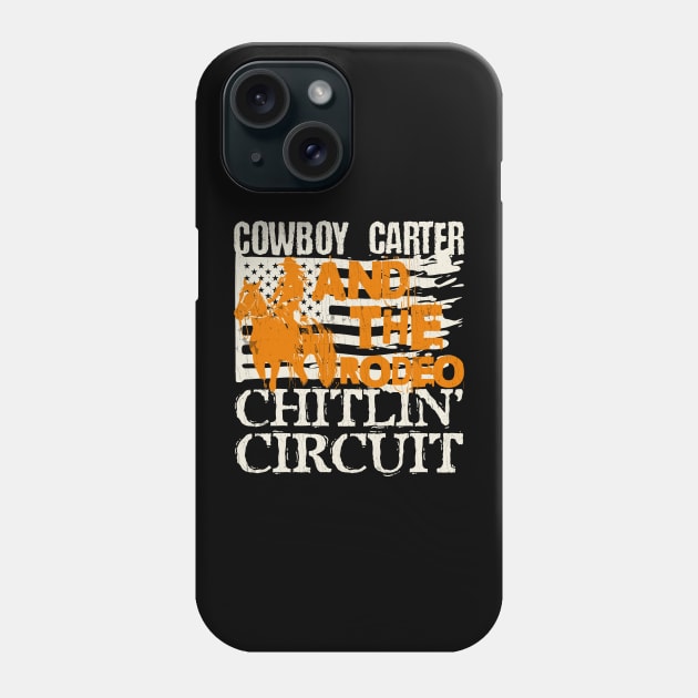 Cowboy Carter And The Rodeo Chitlin Circuit Phone Case by Point Shop