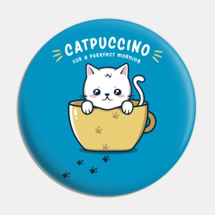 Catpuccino Pin