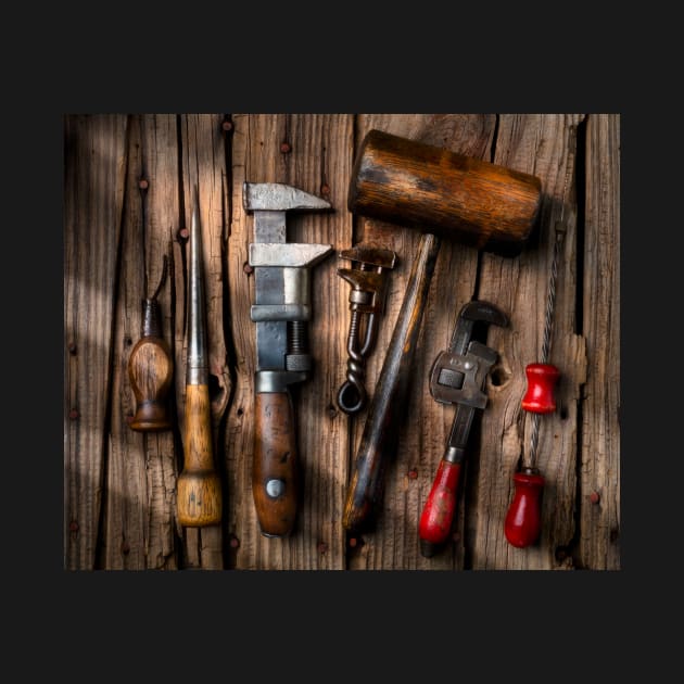 Old Workmans Tools by photogarry