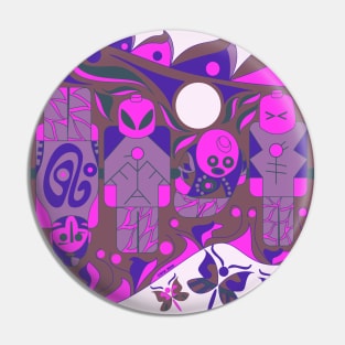 floral alien board game ecopop Pin