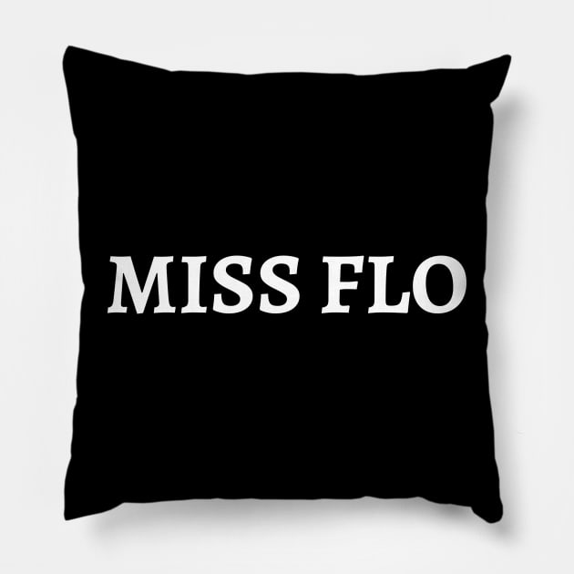 Miss Flo Pillow by groop