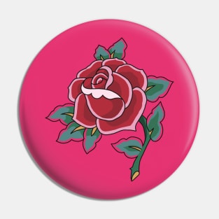 Rose Tattoo Pin