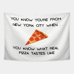 NYC Pizza 2 (Light Colors) Tapestry