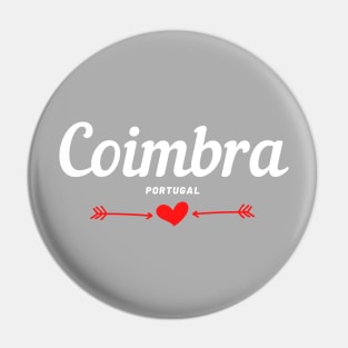 Travel to Coimbra City (Portugal) Pin