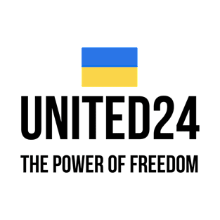 United24 / Ukraine - the power of freedom T-Shirt