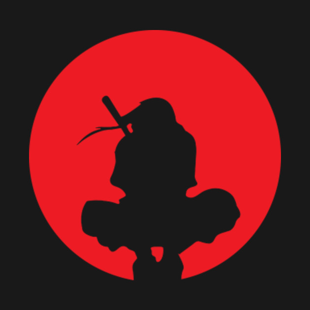 ITACHI SILHOUETTE - Nine Tails Naruto - T-Shirt | TeePublic