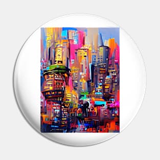 Vibrant New York City Pin