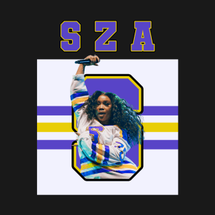 SZA - Vintage - Purple/Yellow T-Shirt