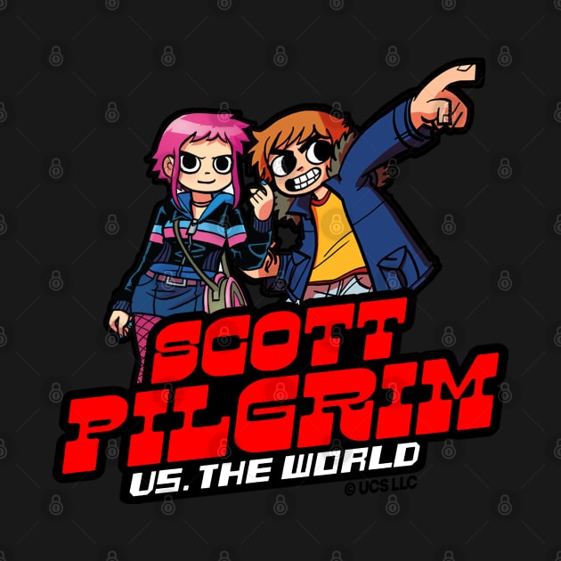 Scott Pilgrim. Perfect present for mom mother dad father friend him or her by SerenityByAlex