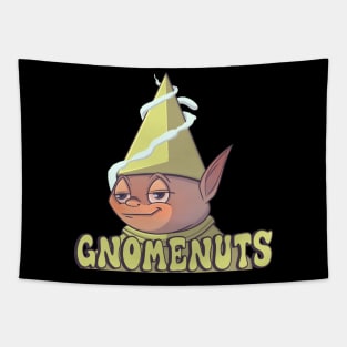 GnomeNuts Logo Tapestry