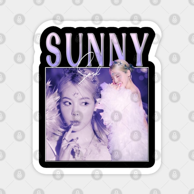 SNSD SUNNY BOOTLEG Magnet by Vinsgraphic 