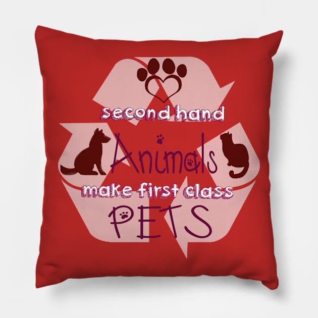 SAFE second hand animals Pillow by SAFEstkitts