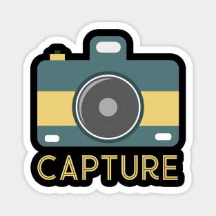 Capture photographers gifts Magnet