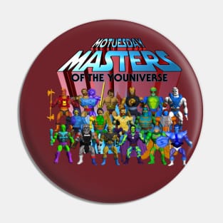 Motuesday Youniverse figures Pin