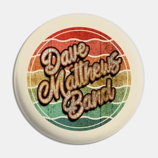 Retro Vintage Dave Matthews Band Pin