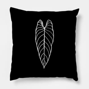 Philodendron melanochrysum Pillow