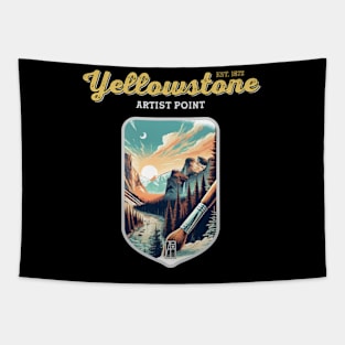 USA - NATIONAL PARK - YELLOWSTONE - Yellowstone Artists Point - 11 Tapestry