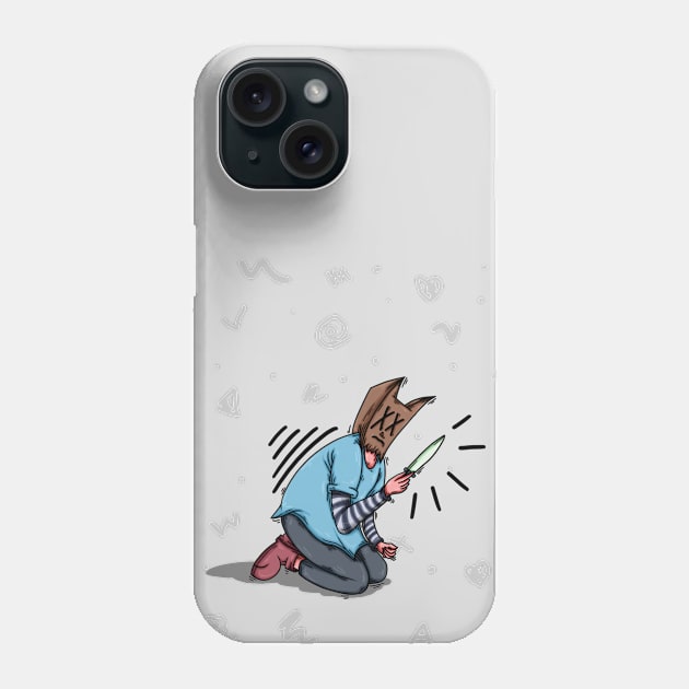 Insecure Phone Case by drawanddie