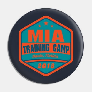 Football TRAINING CAMP Davie, Florida Pin