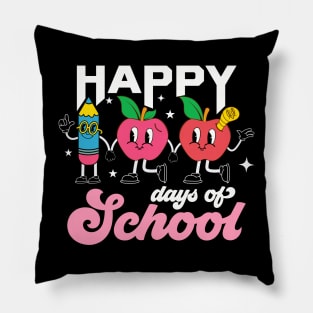 Happy 100th Day of School Shirt for Teacher or Child 100 Days Pillow