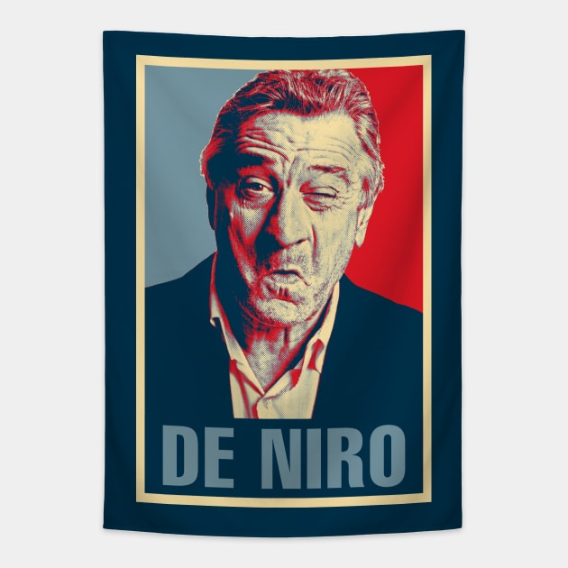 De Niro Hope Tapestry by TEEVEETEES