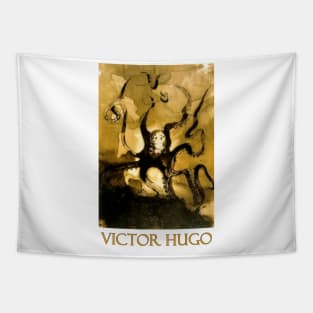 Octopus by Victor Hugo - famous author of The Hunchback of Notre Dame Tapestry