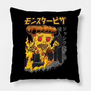 Monster Pizza Pillow