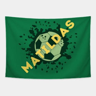 Matildas soccer australian T-shirt/gift Tapestry