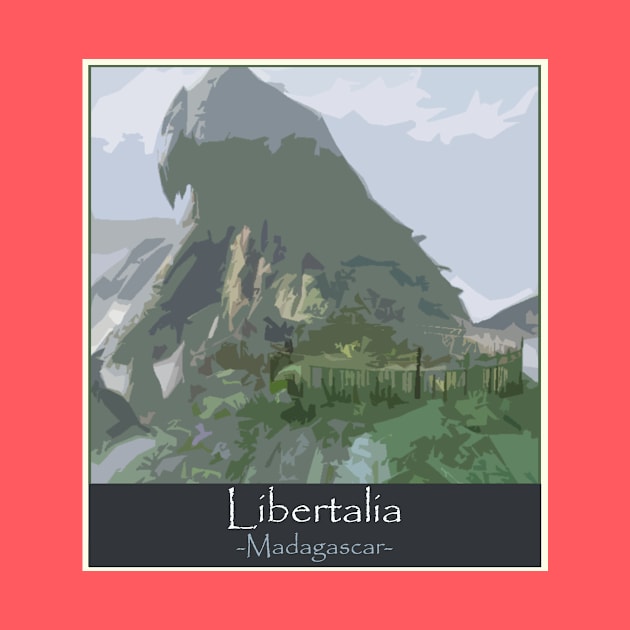 Libertalia Classic Travel Poster by UnchartedSnake