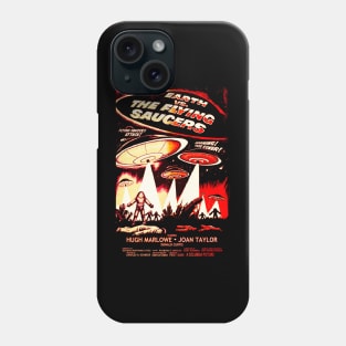 Earth vs The Flying Saucers Phone Case