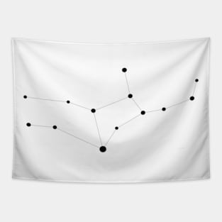 Virgo - Minimalist Zodiac Art Tapestry