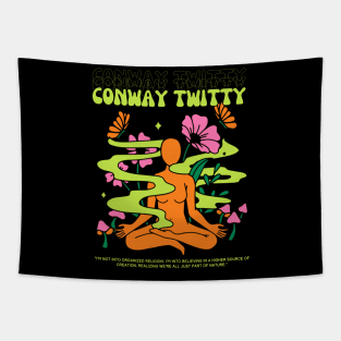 Conway Twitty // Yoga Tapestry