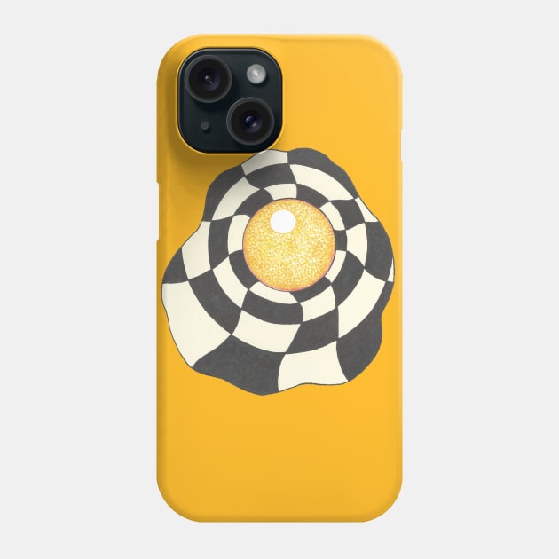 Surreal Fried Egg Phone Case by Zenferren