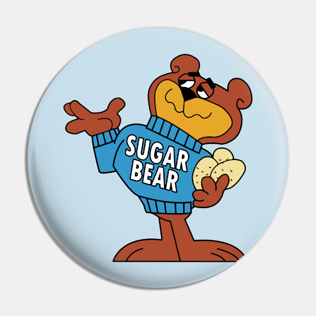 Sugar Bear Sugar Bear Pin TeePublic