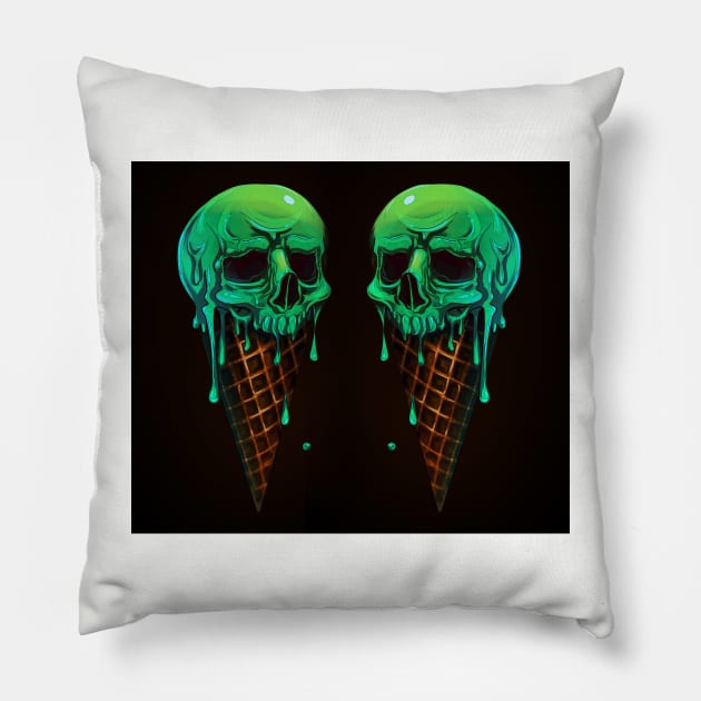 Skull Pillow by daghlashassan