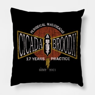 Periodical Magicicada Brood X Pillow