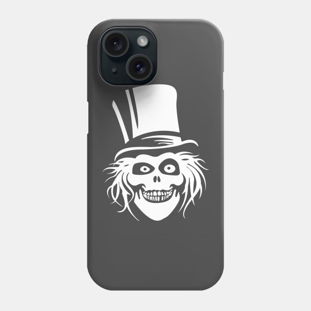 Hatbox Ghost Phone Case by wyckedguitarist