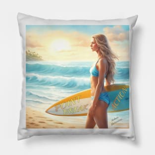 Girl Action Point Break 2 Pillow